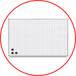 Table scolare liniate albe - matematica