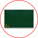 Table scolare liniate verzi - matematica